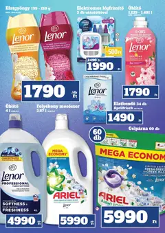 Family Diszkont Akciós újság - amely érvényes a következő dátumtól: 12.02.2026 | Oldal: 20 | Termékek: Ariel, Öblítő, Légfrissítő, Folyékony mosószer