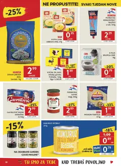 ALEVA JUHA, odabrane vrste, 37g - Pregled kataloga iz trgovine Konzum, vrijedi od 04.03.2026 | Stranica: 30