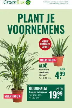 GroenRijk - Folder - Voorbeeld van een folder van GroenRijk, geldig van 27.12.2025