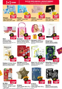 Náhled letáku Dove dárková vánoční kosmetická taška, (sprchový gel 225 ml, tělové mléko 250 ml, antiperspirant sprej 150 ml) od 04.12.2025 | Strana: 6