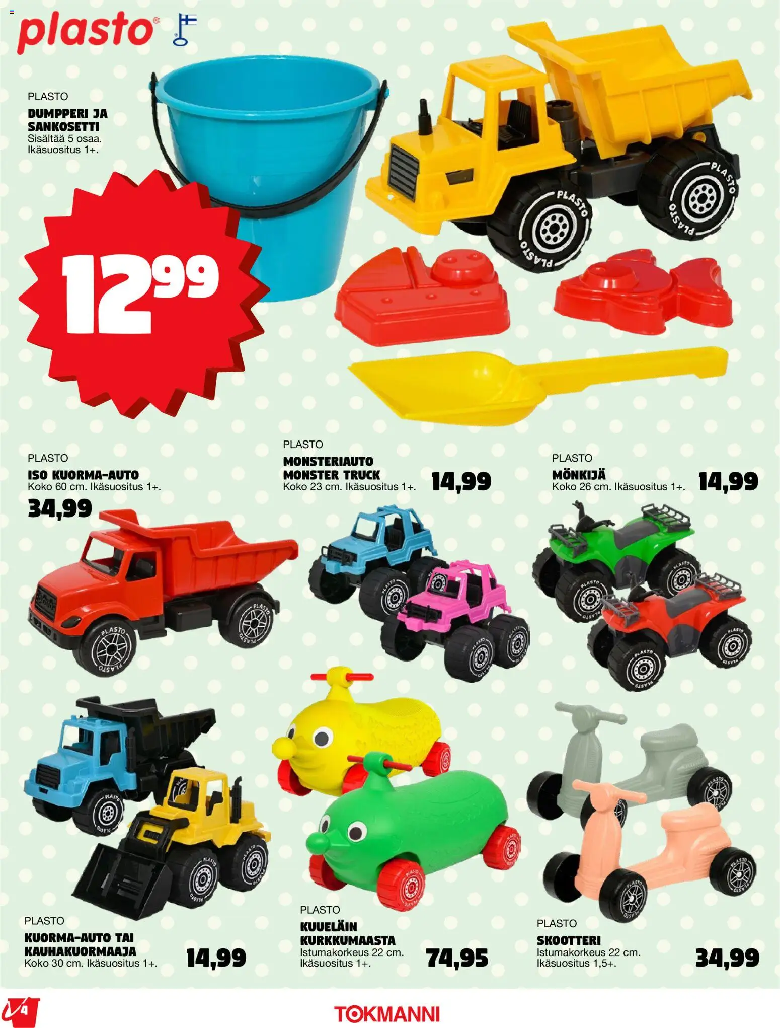 Tokmanni - Kesälelukuvasto 2026 – voimassa 27.04.2026 alkaen | Sivu: 4