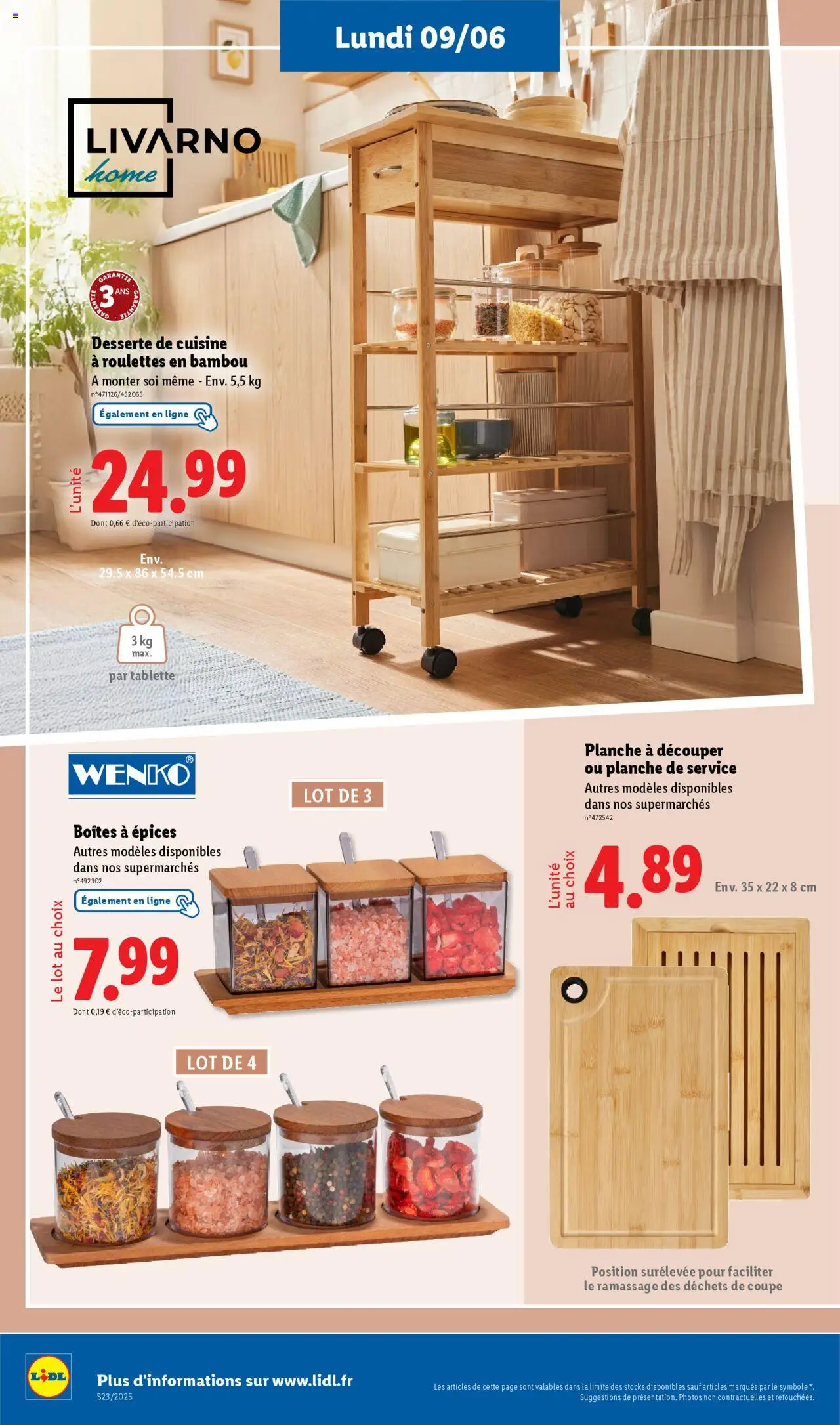 | Page: 26 | Produits: Tablette, Planche à découper, Desserte de cuisine