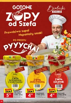 Pogląd oferty "Twój Market Gazetka" - ważna od 12.11.2025 | Strona: 34 | Produkty: Zupa jarzynowa, Zupa