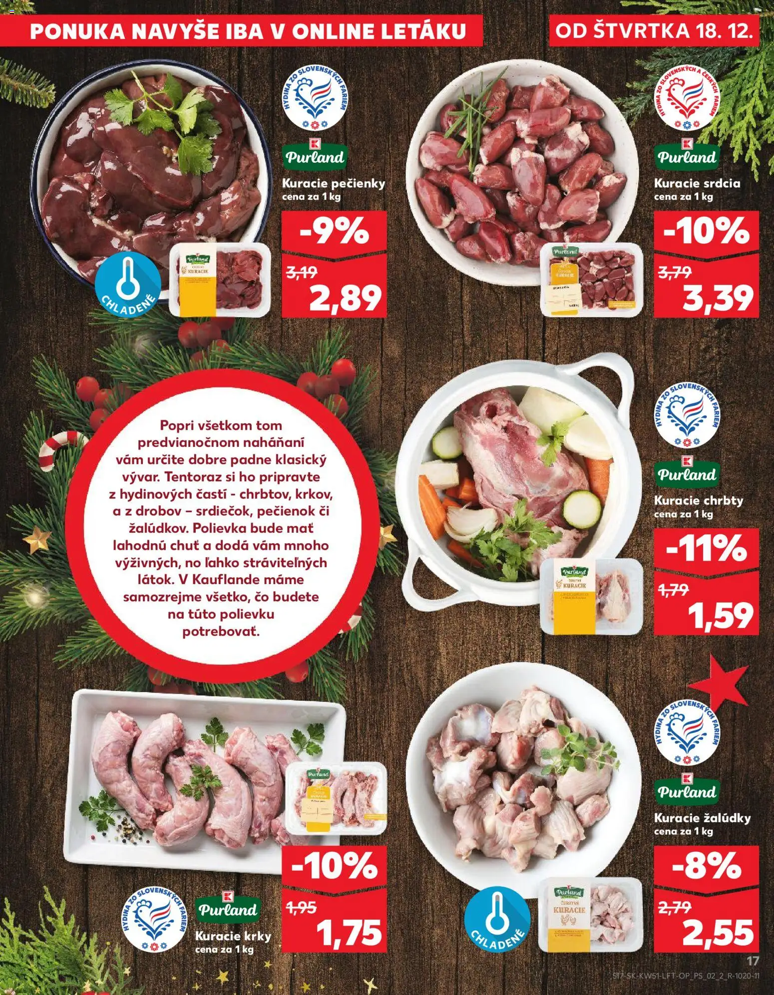 Nové Kaufland akcie – leták je platný od 18.12.2025 | Strana: 17
