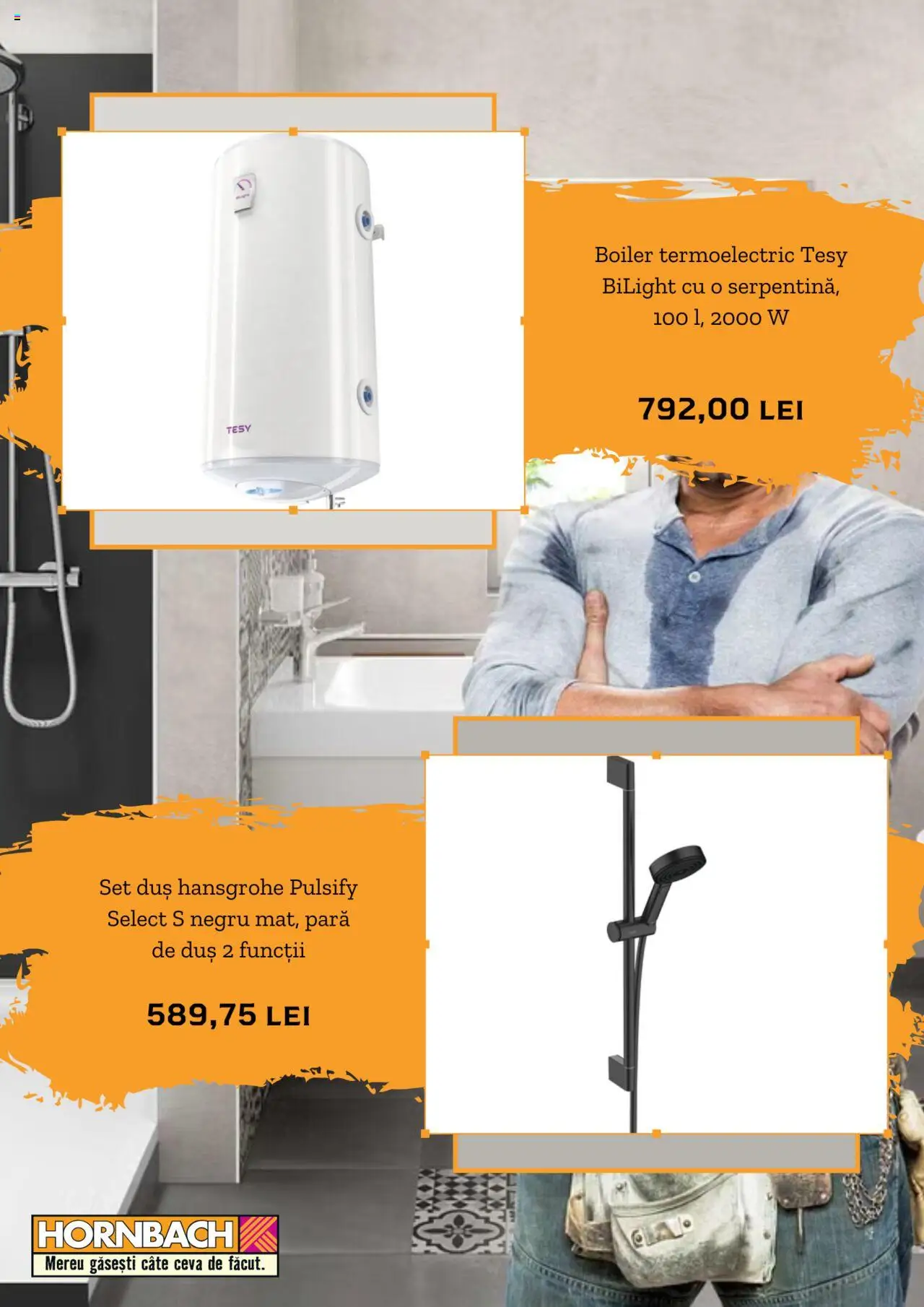 Catalog Hornbach – valabil de la 12.08.2025 | Pagină: 5 | Produse: Boiler, Pară, Duș