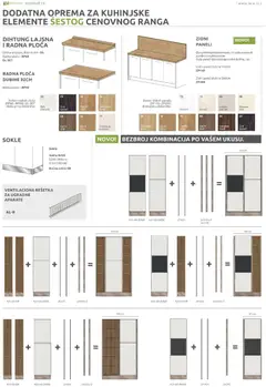 Jela katalog - pregled Jela kataloga - važi od 09.03.2026 | Strana: 104 | Proizvode: Rešetka, Radna ploča, Orah