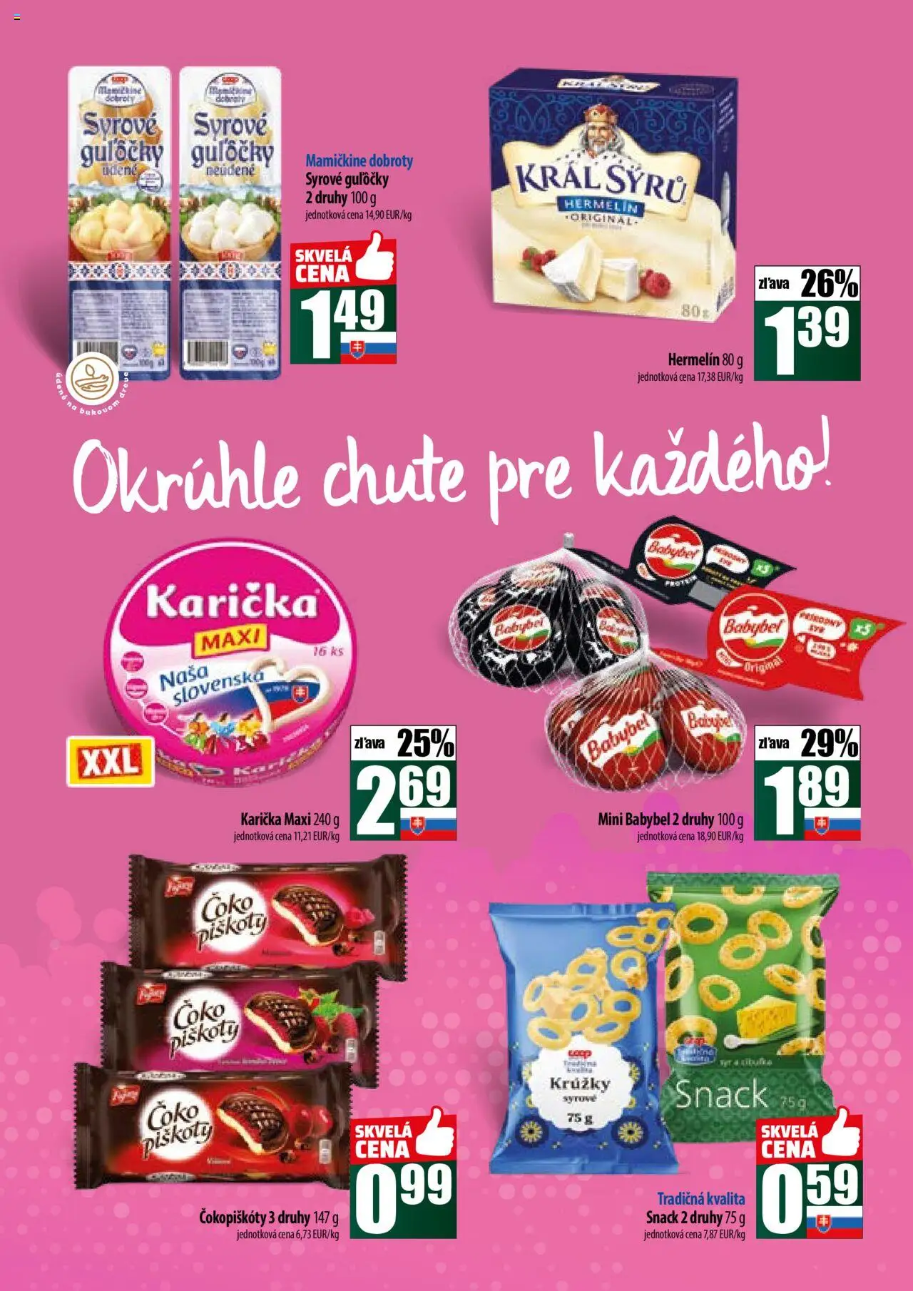 COOP Jednota široká ponuka │ platný od 17.07.2025 | Strana: 20