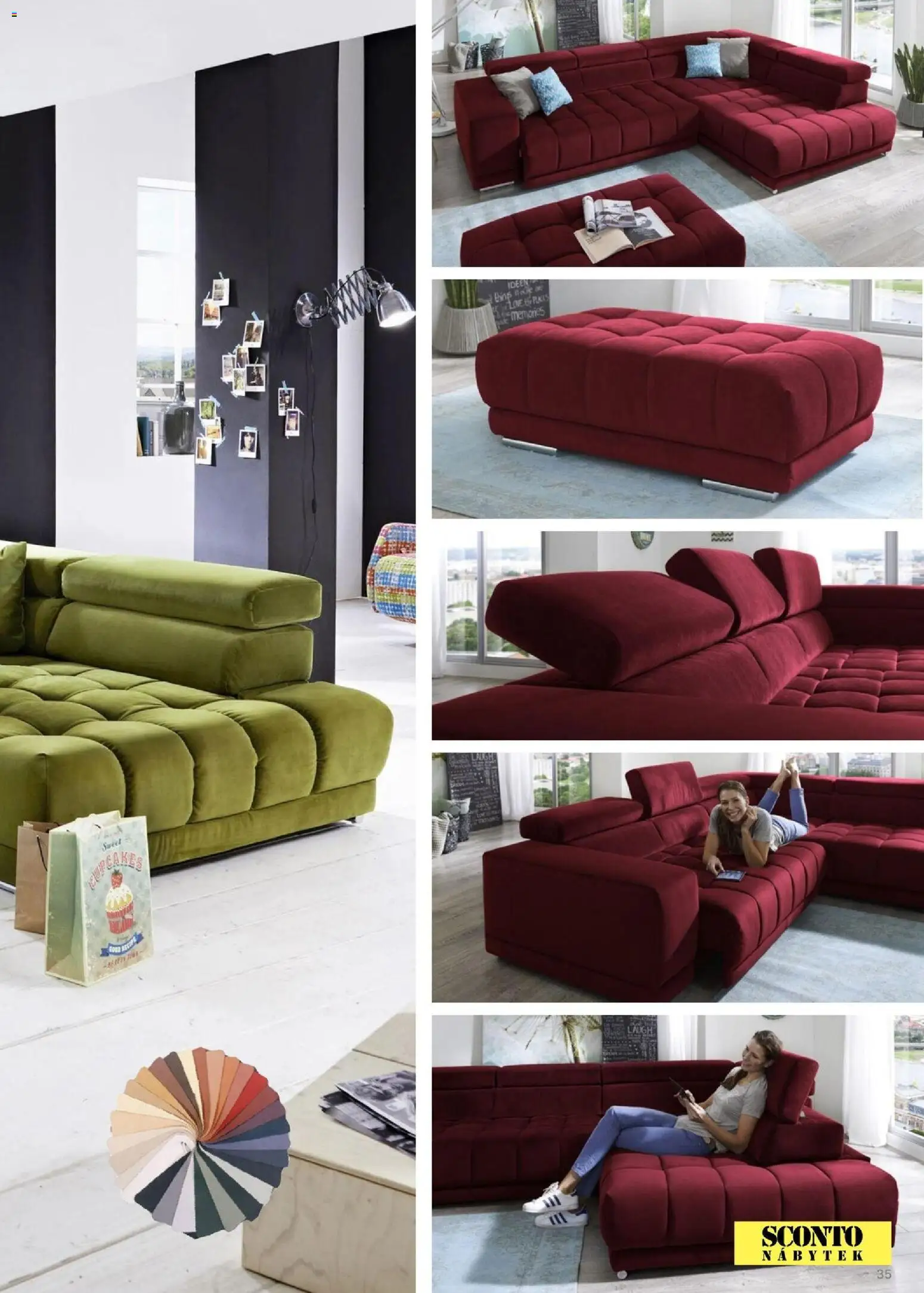 Sconto nábytek katalog - Sedačky Polipol od 01.01.2025 | Strana: 35 | Produkty: Nábytek