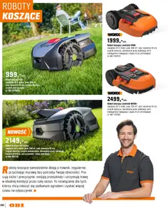 Pogląd oferty "OBI gazetka - Ogród" - ważna od 11.03.2026 | Strona: 202 | Produkty: Robot, Nawigacja