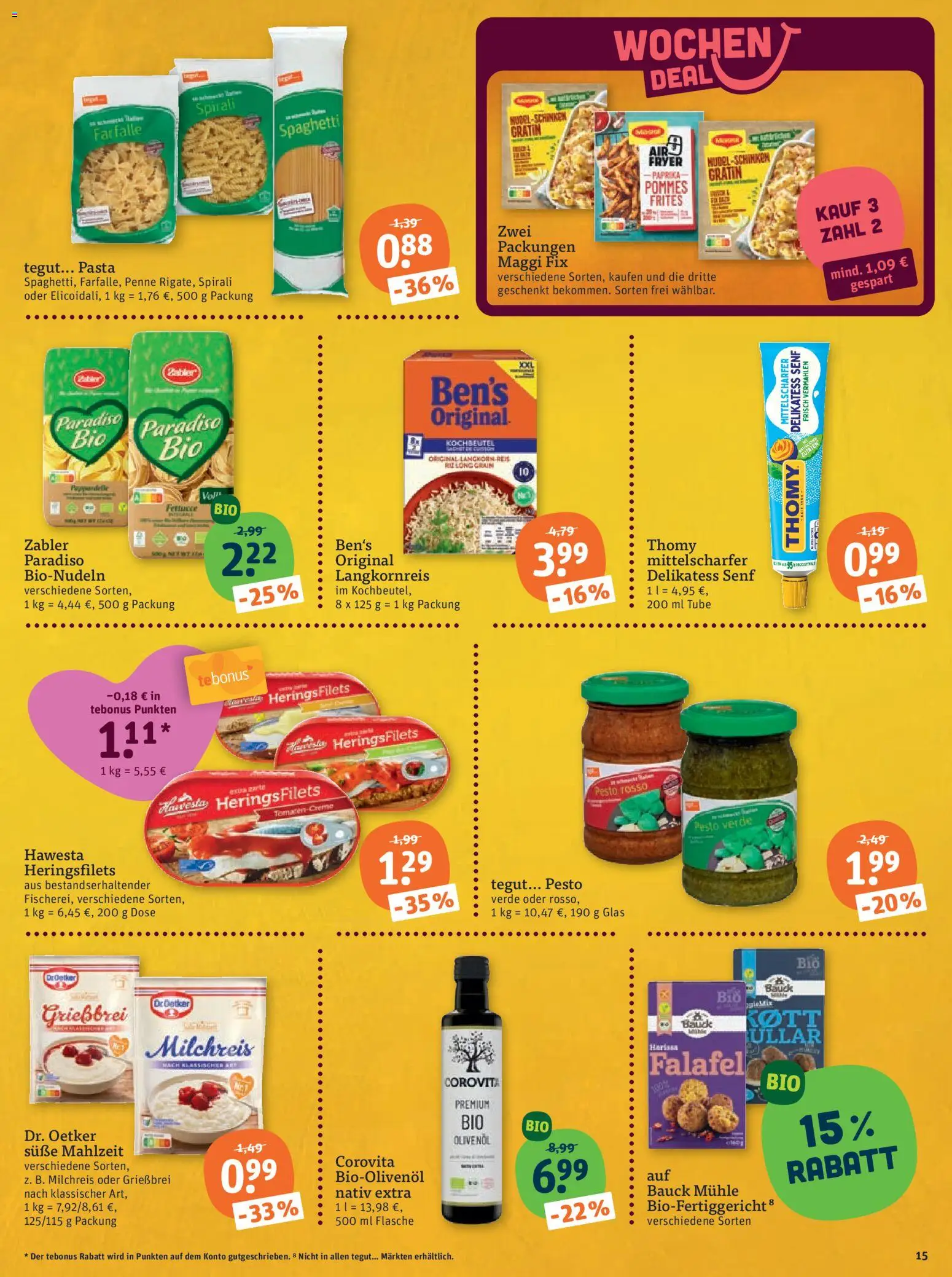 Tegut Prospekt 	 – gültig ab 09.02.2026 | Seite: 17