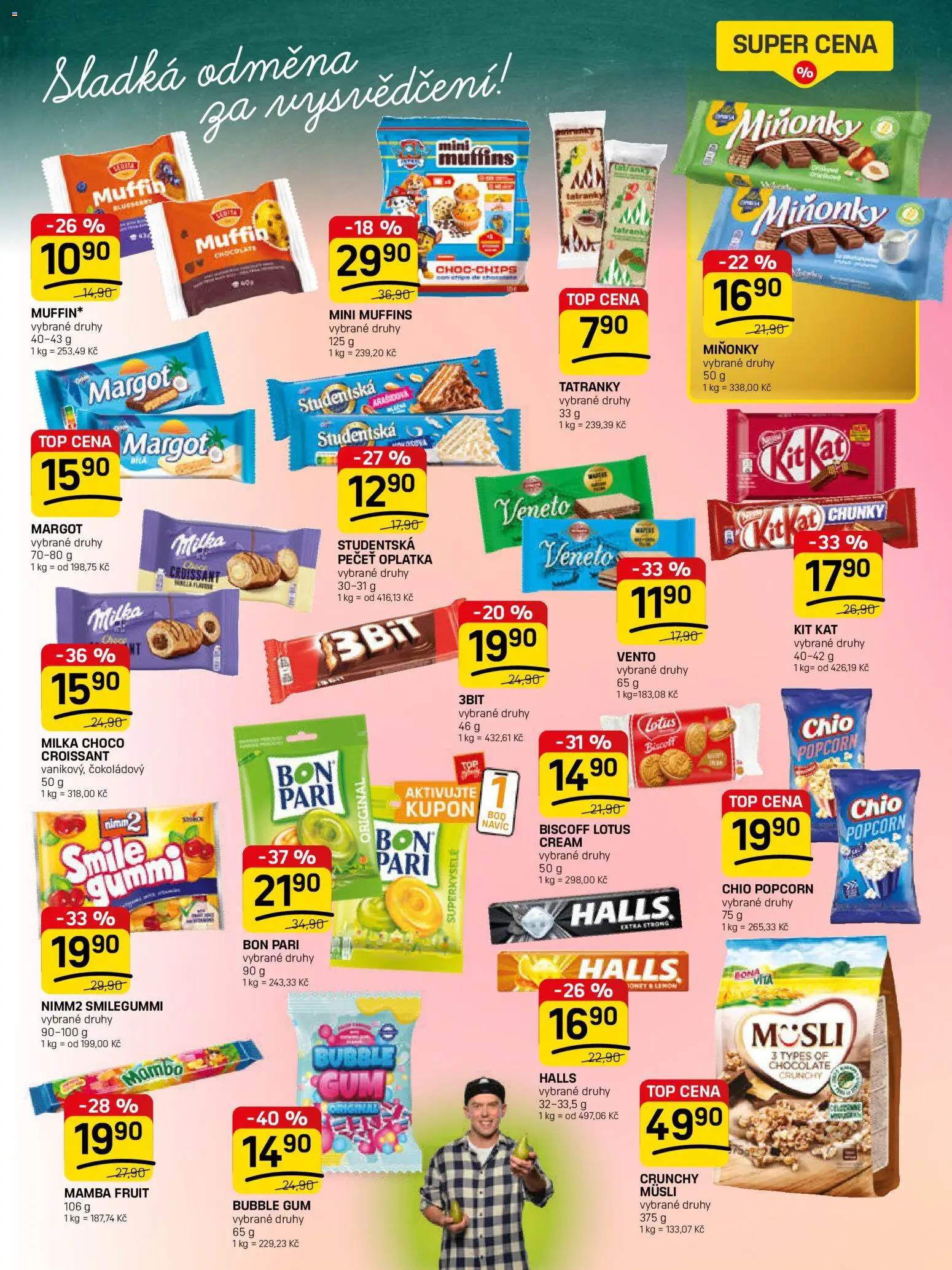 Flop leták - FlopTop od 21.01.2026 | Strana: 13 | Produkty: Popcorn, Croissant, Müsli, Lotus
