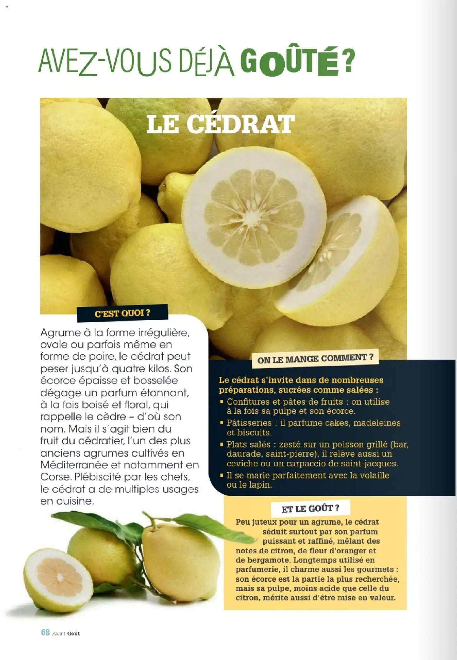 {H1} | Page: 68 | Produits: Volaille, Mais, Poisson, Pâtes