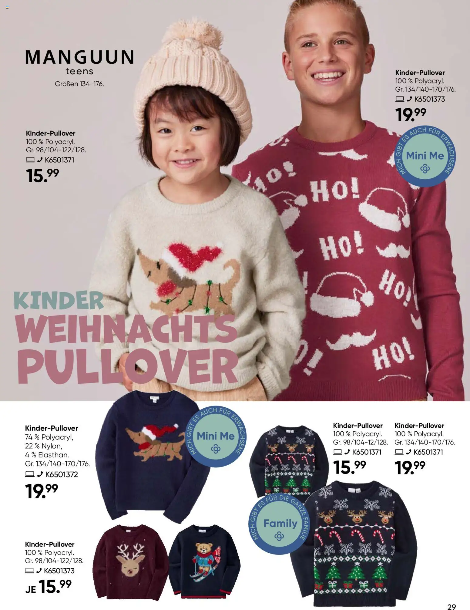 Galeria Karstadt Kaufhof  Weihnachtsmagazin – gültig ab 27.10.2025 | Seite: 29 | Produkte: Pullover