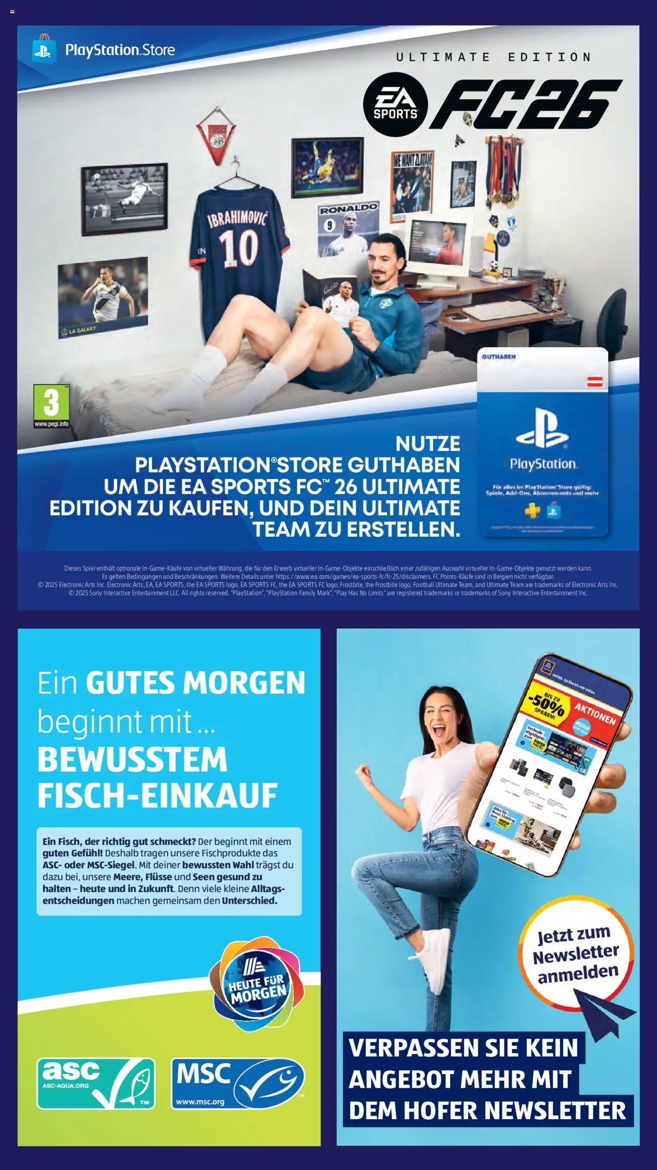 Hofer Flugblatt gültig ab 12.09.2025 | Seite: 3 | Produkte: Playstation, Spiel