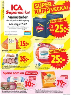 ICA Supermarket - Helsingborg - Förhandsvisning av reklamblad från butik ICA Supermarket aktuell från 09.02.2026