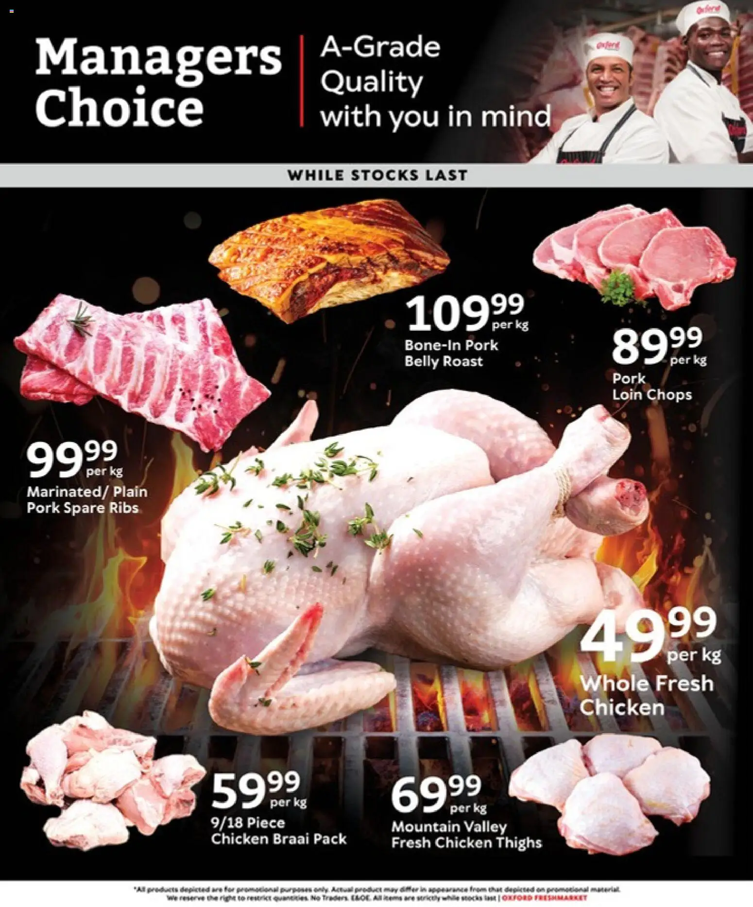 New Oxford Freshmarket catalogue – valid from 15.04.2026 | Page: 2 | Products: Ribs, Chicken, Pork