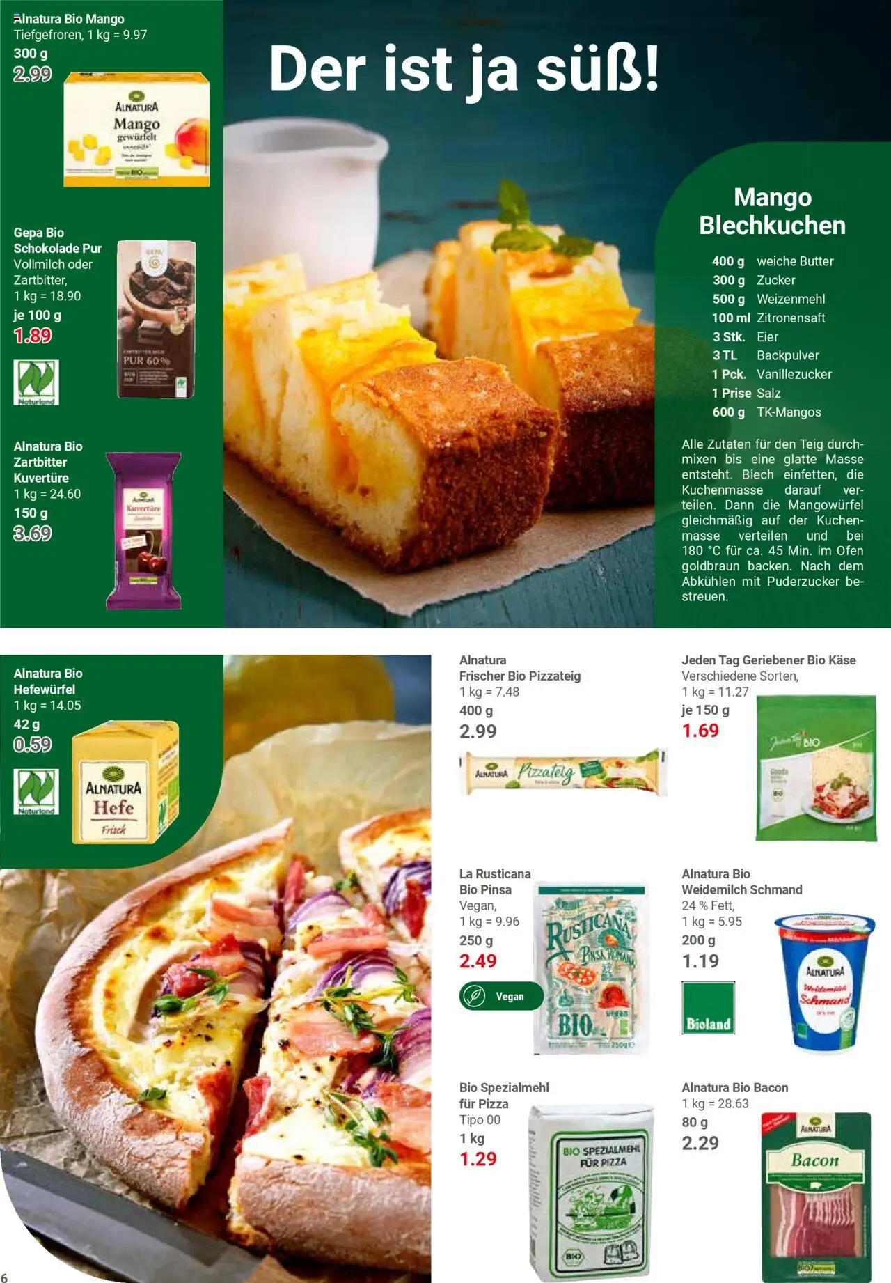 Globus Spezial - gültig ab dem 25.08.2025 | Seite: 6 | Produkte: Butter, Eier, Weizenmehl, Salz