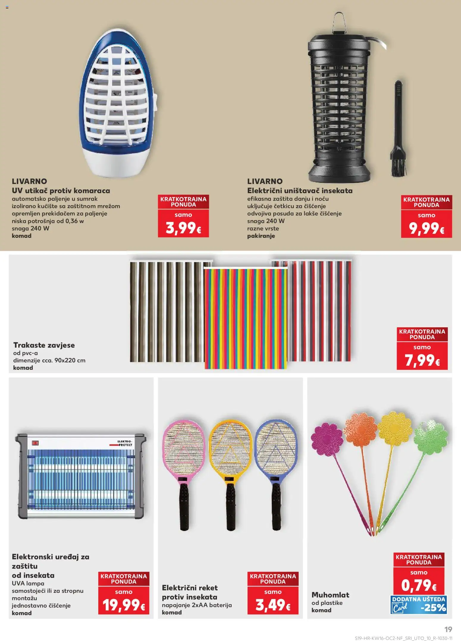 Kaufland HR akciós ujság - amely érvényes a következő dátumtól: 15.04.2026 | Oldal: 19 | Termékek: Lámpa