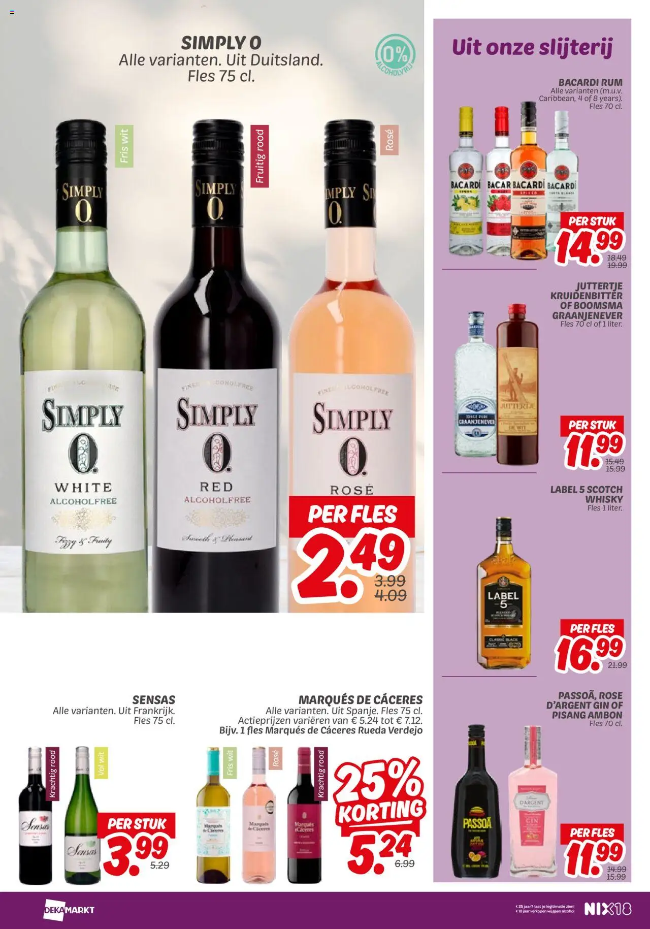  | Pagina: 24 | Producten: Gin, Fles, Whisky, Slijterij