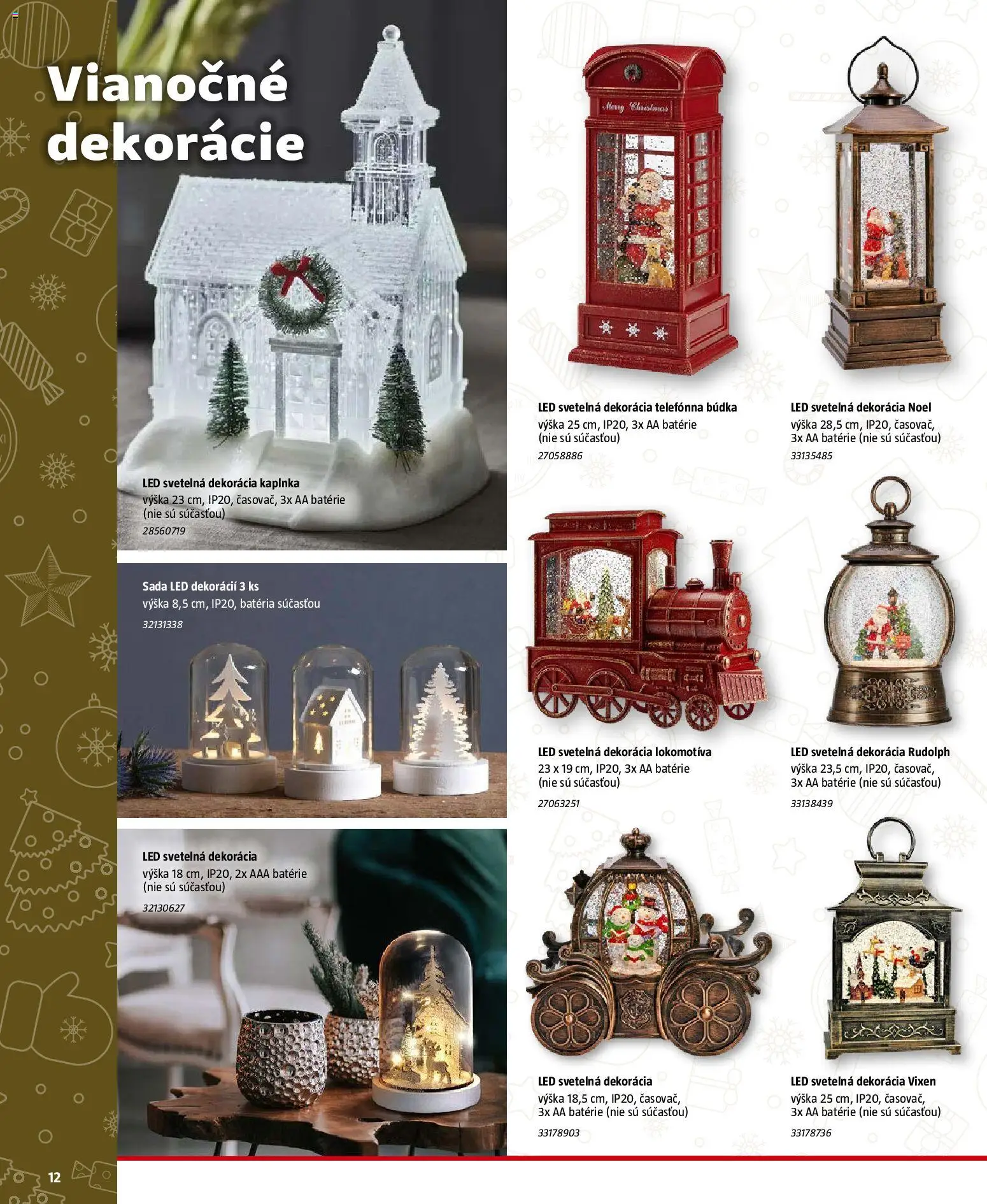 Nové Bauhaus akcie – leták je platný od 21.11.2025 | Strana: 12 | Produkty: Led, Batéria