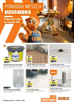 OBI katalog akcije – veljaven od 01.11.2025