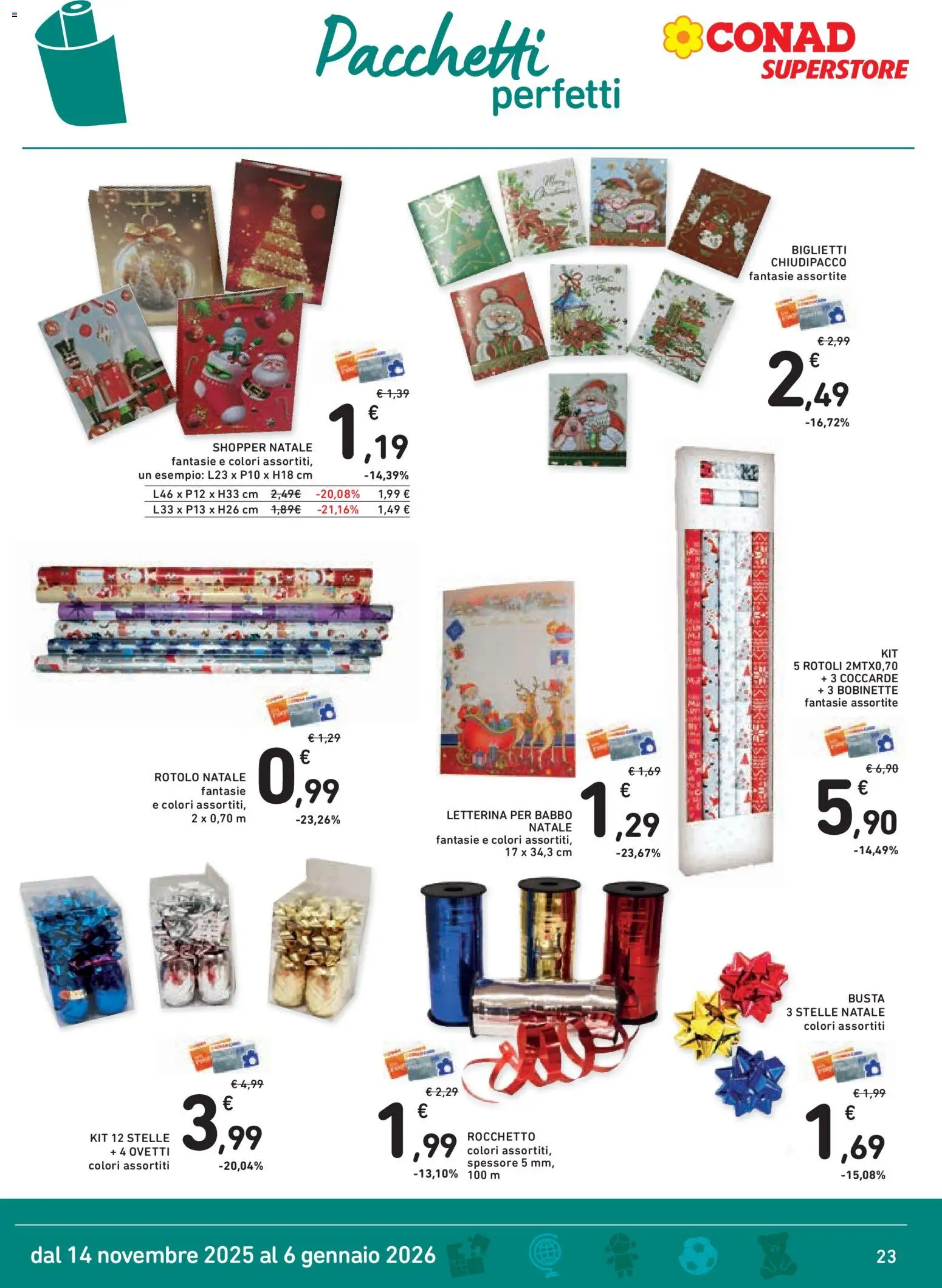 Volantino Conad del 14.11.2025 | Pagina: 23