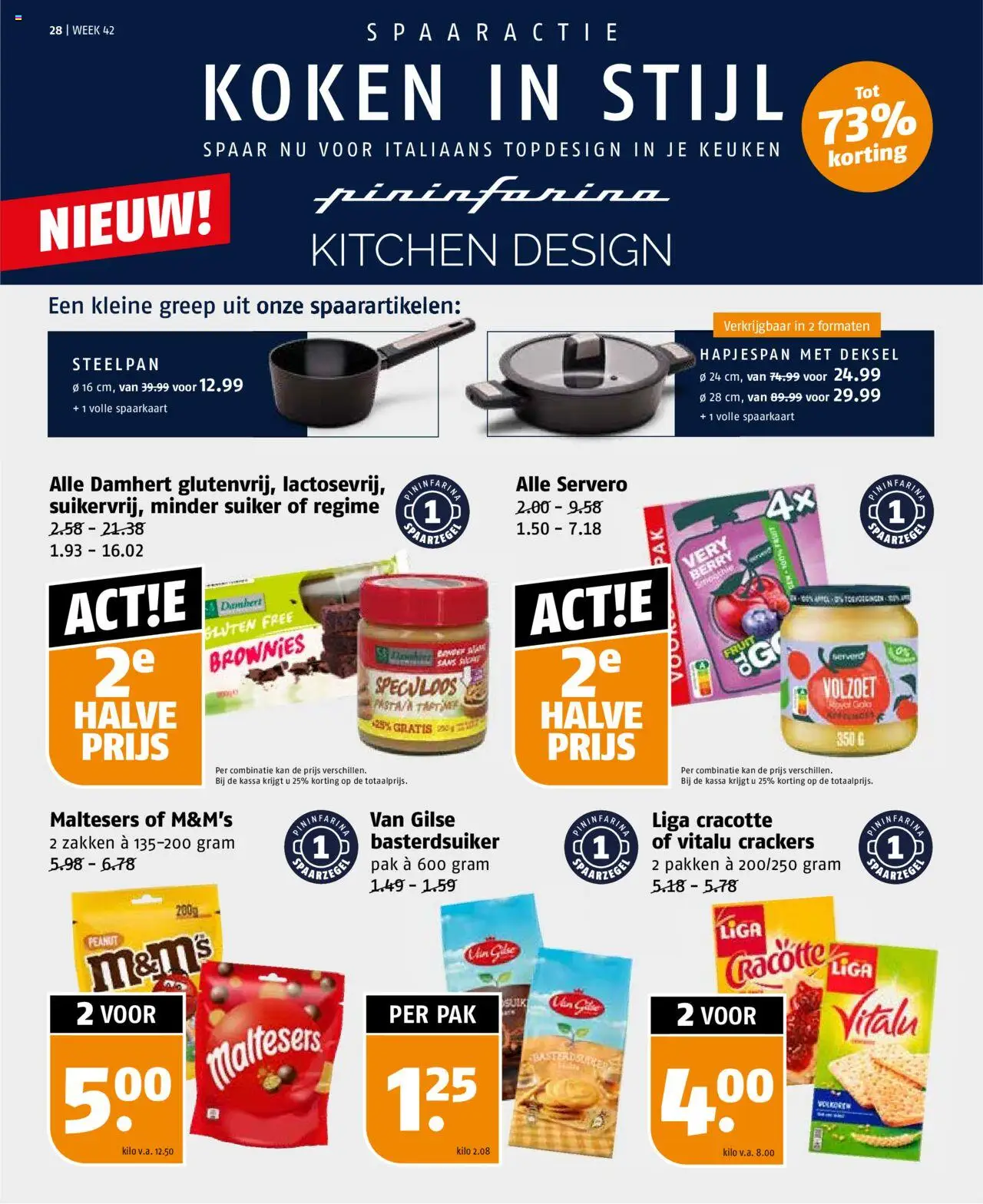 {H1} | Pagina: 28 | Producten: Brownies, Édességek, Waffelini, Fruit
