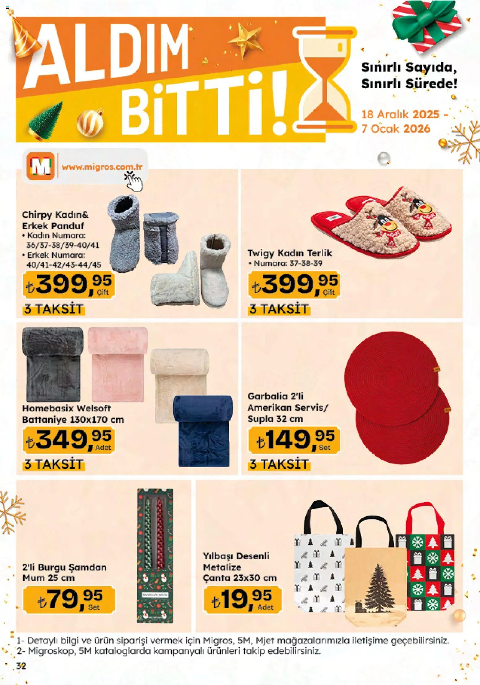 Migros Katalog - Migroskop - 18.12.2025 tarihinden itibaren geçerlidir | Sayfa: 173