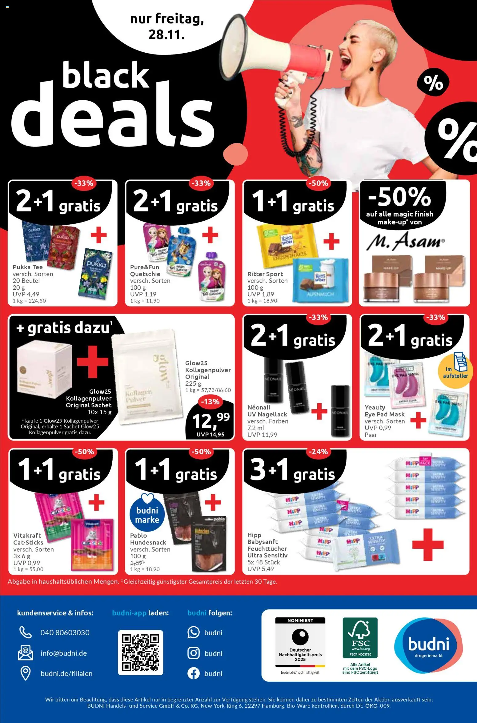 Budni - Black Friday – gültig ab 24.11.2025 | Seite: 12 | Produkte: Ritter sport, Nagellack, Finish, Tee