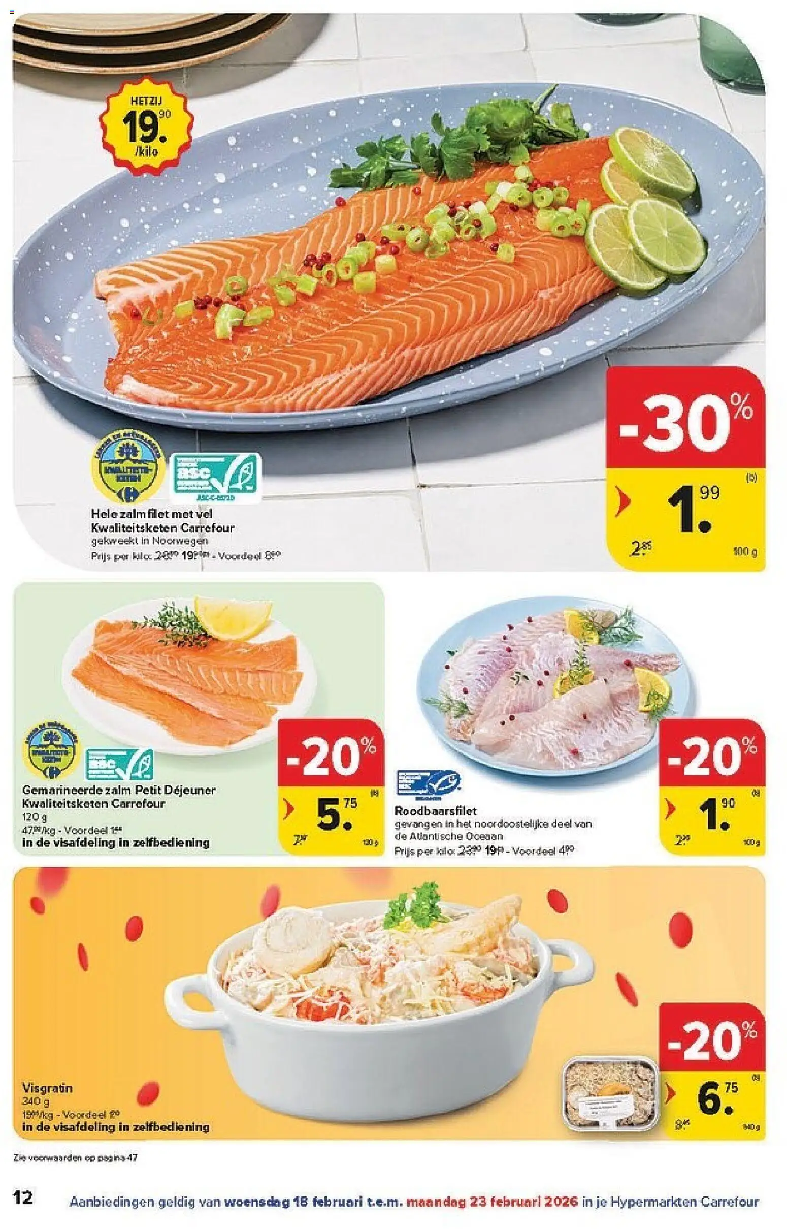 {H1} | Pagina: 12 | Producten: Zalm