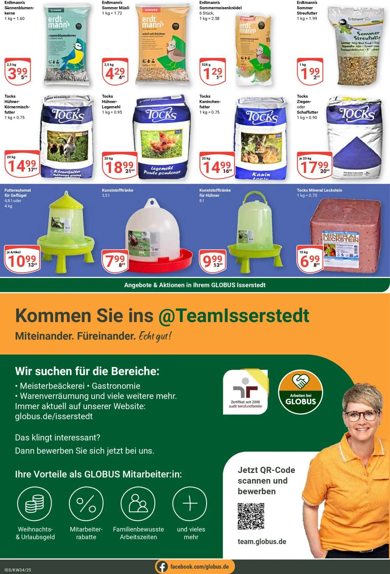 Globus Prospekt 	 - gültig ab dem 18.08.2025 | Seite: 18 | Produkte: Musli, Kaninchen