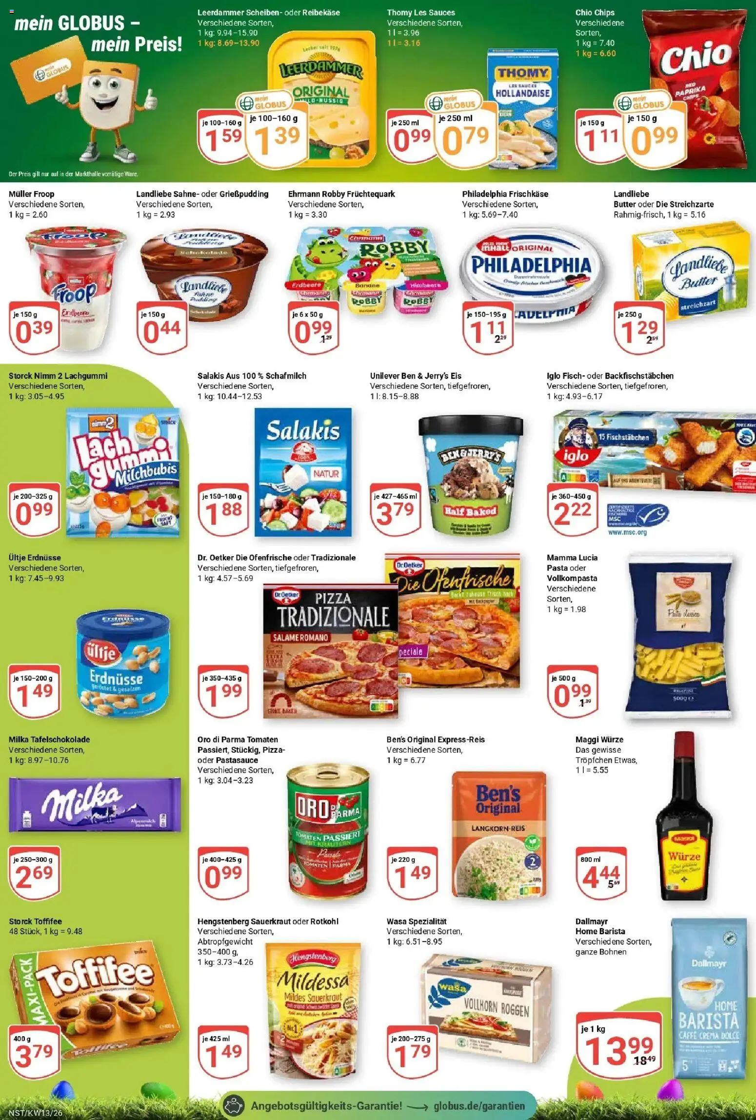 Globus prospekt Neustadt	 – gültig ab 23.03.2026 | Seite: 5 | Produkte: Tomaten, Ben & Jerry's, Fisch, Pizza