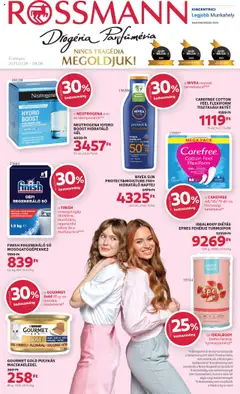 Rossmann Akciós újság - amely érvényes a következő dátumtól: 28.07.2025