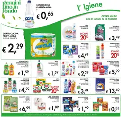 Volantino Coal del 31.07.2025 | Pagina: 22 | Prodotti: Ammorbidente, Candeggina, Lavastoviglie