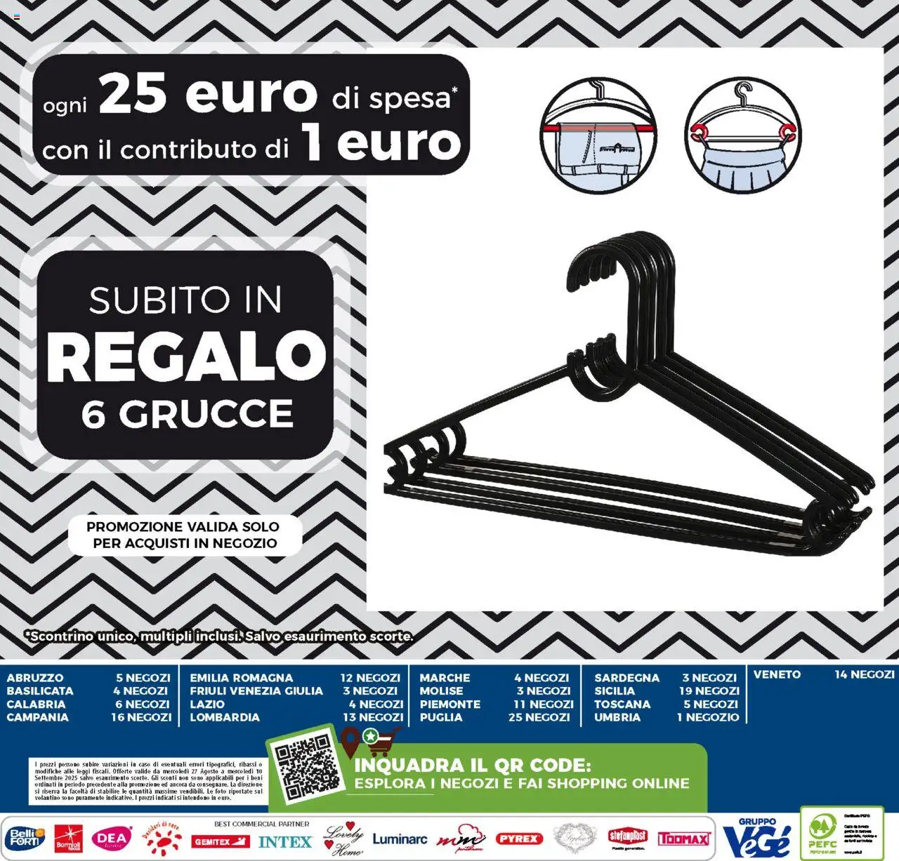 Volantino Happy Casa del 27.08.2025 | Pagina: 20 | Prodotti: Grucce