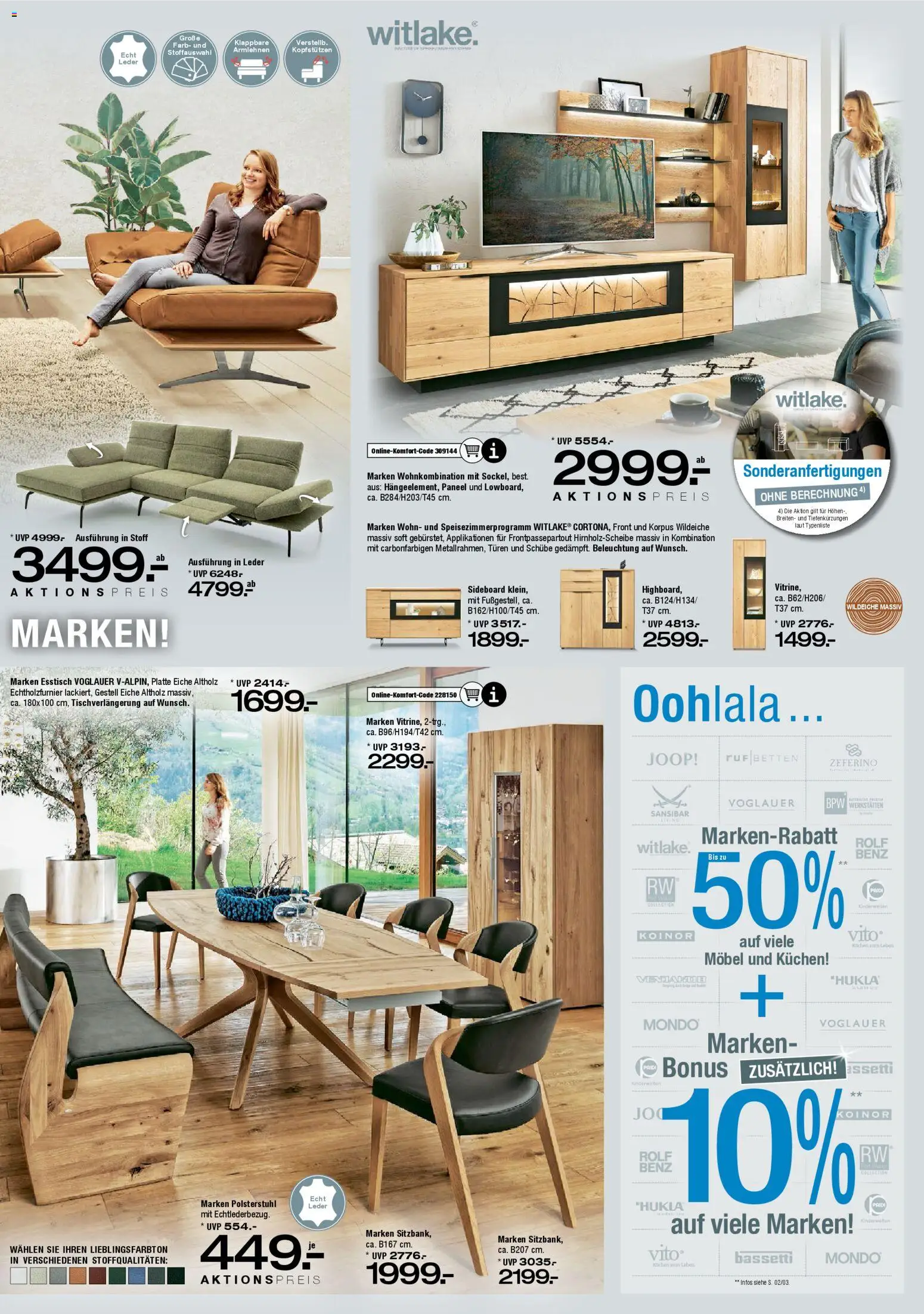 Ostermann Prospekt 	 – gültig ab 28.11.2025 | Seite: 5 | Produkte: Sideboard, Esstisch, Kuchen