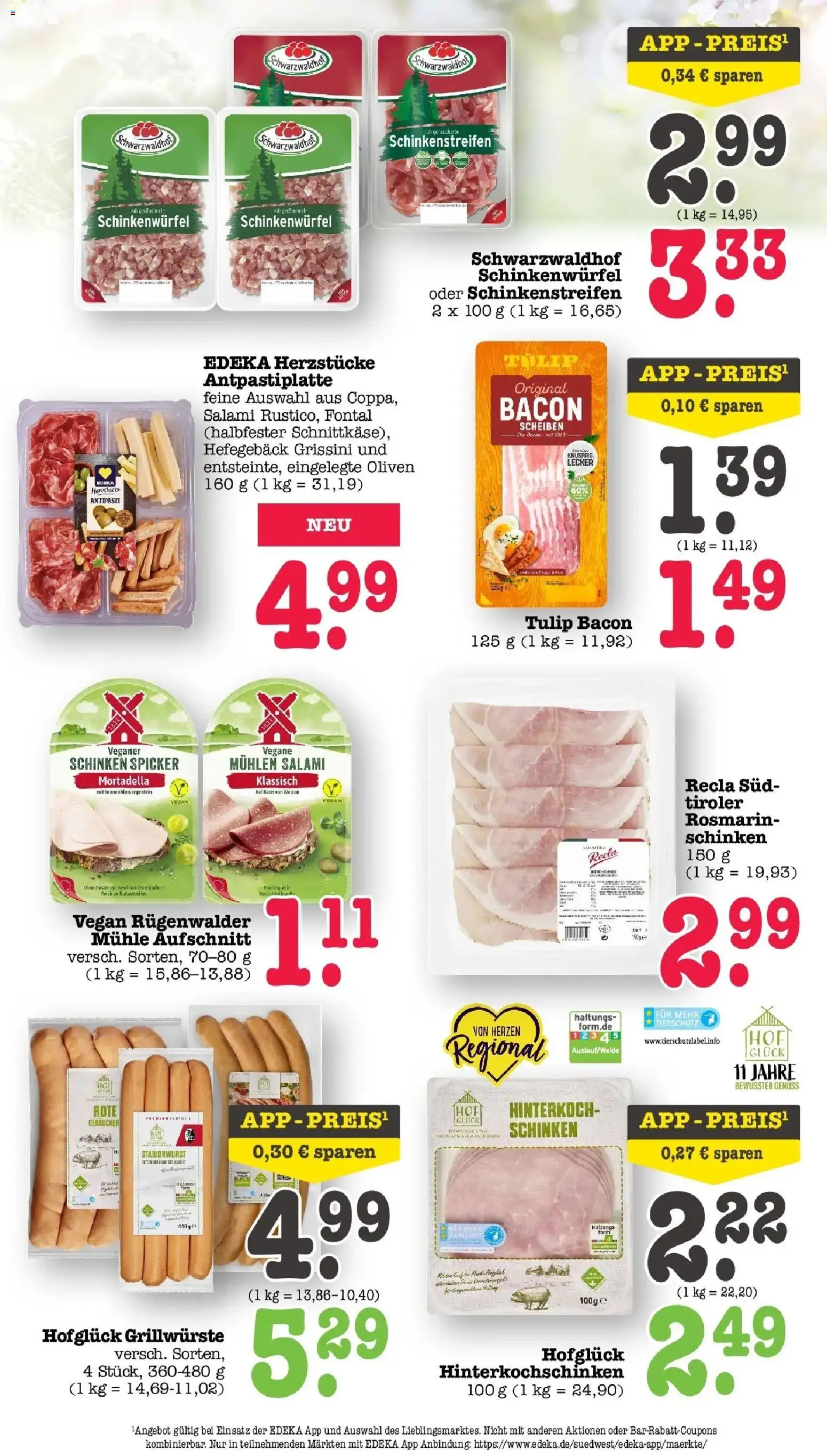 Angebote – gültig ab 30.03.2026 | Seite: 43 | Produkte: Mühle, Salami, Schinken
