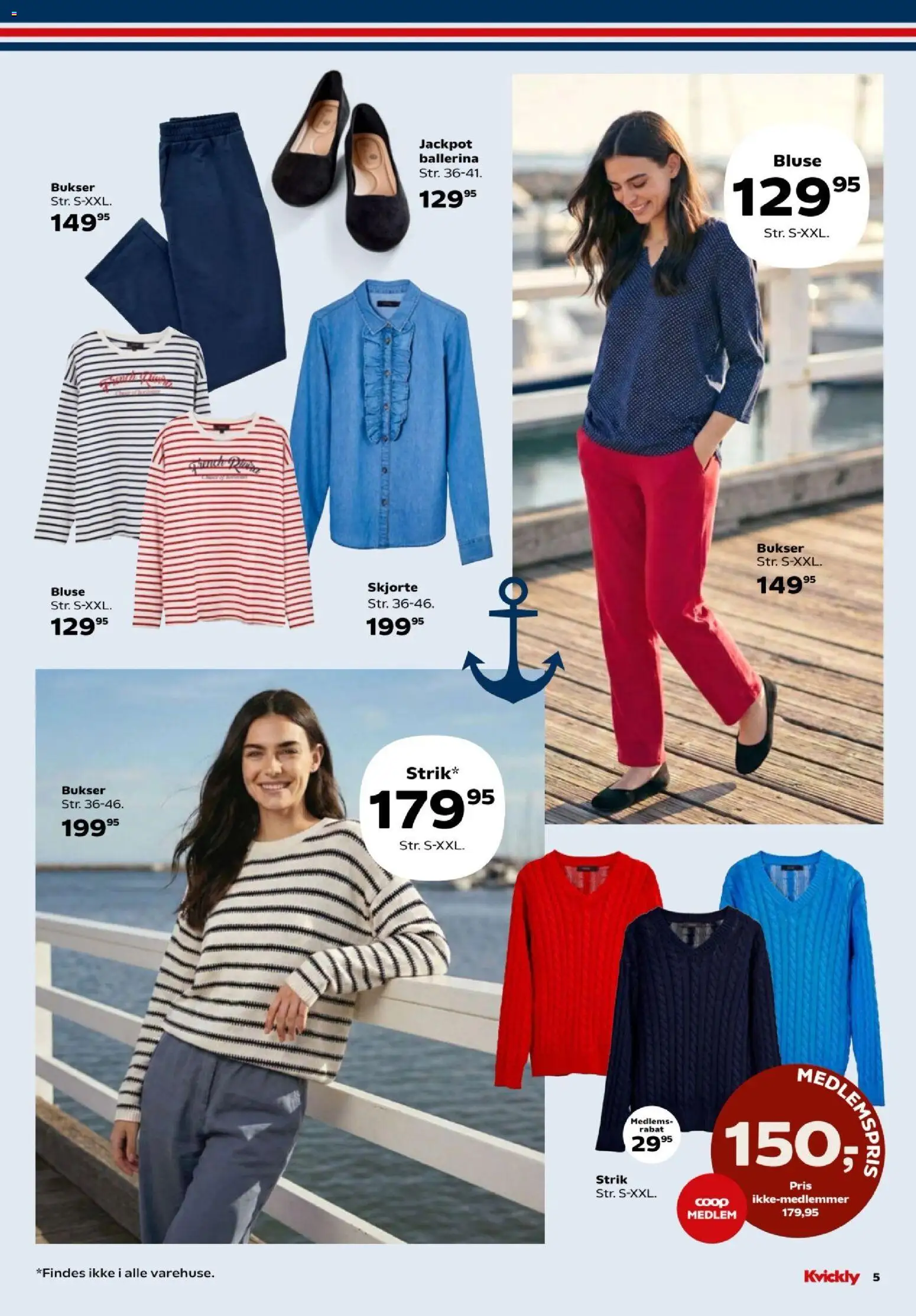 Kvickly tilbudsavis – gyldig fra 13.03.2026 | Side: 47 | Produkter: Skjorte, Bukser, Bluse