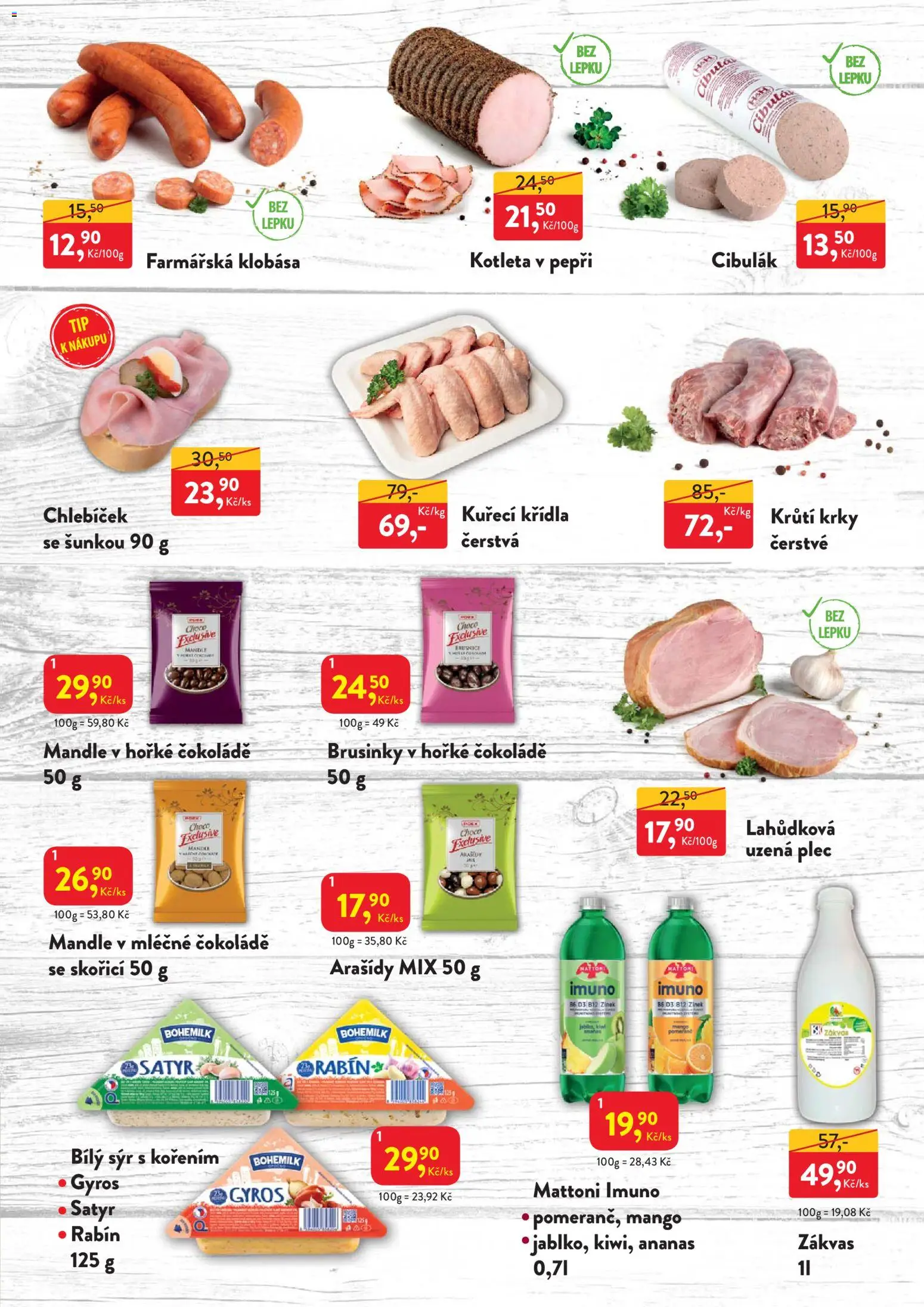 MP Krásno leták od 16.02.2026 | Strana: 3 | Produkty: Mattoni, Sýr, Arašídy, Mandle