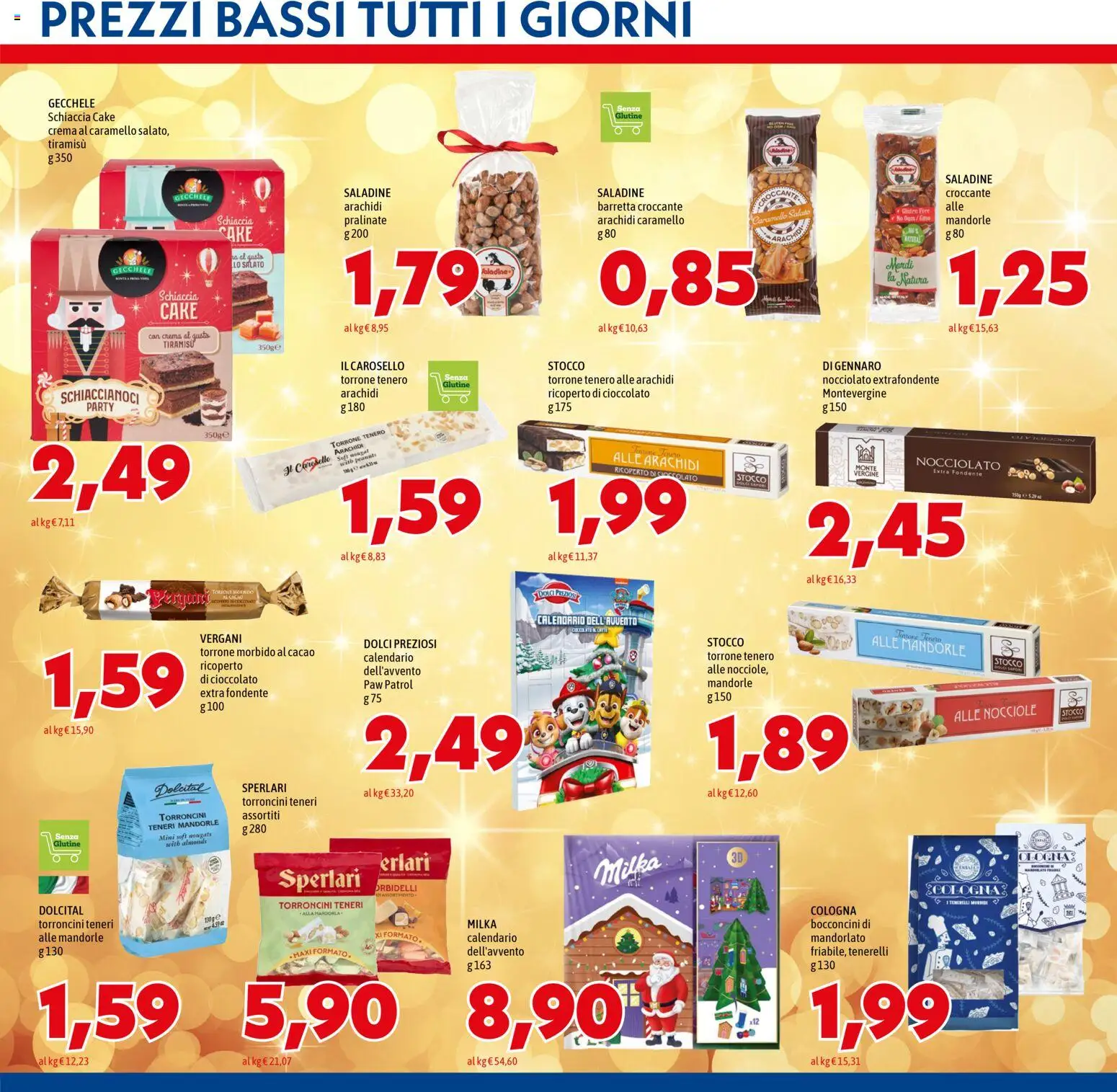 Volantino Mega del 13.11.2025 | Pagina: 9 | Prodotti: Crema, Mandorle, Nocciole, Torroncini