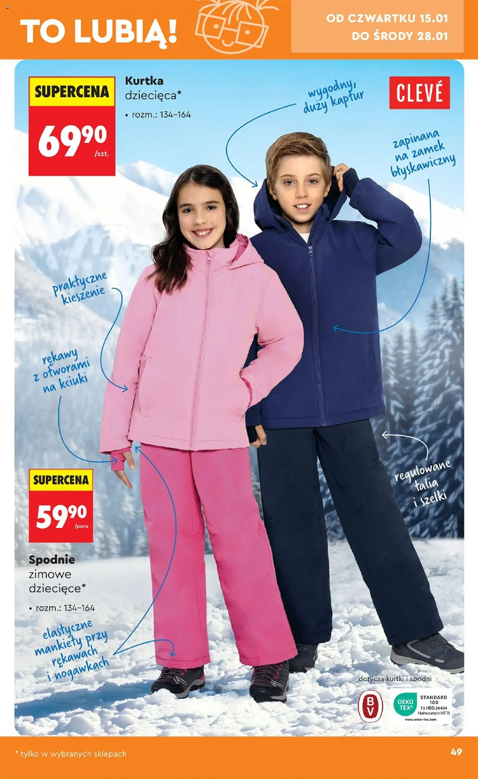 Biedronka gazetka - Hity i inspiracje od 10.01.2026 | Strona: 51 | Produkty: Kurtka, Spodnie