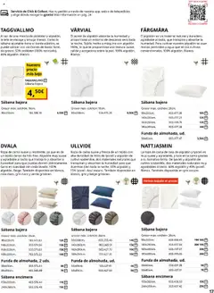 Vista previa Catálogo IKEA Ropa de Cama válido desde el 01.09.2025 | Página: 17 | Productos: Colchon, Funda, Κασέρι, Cama