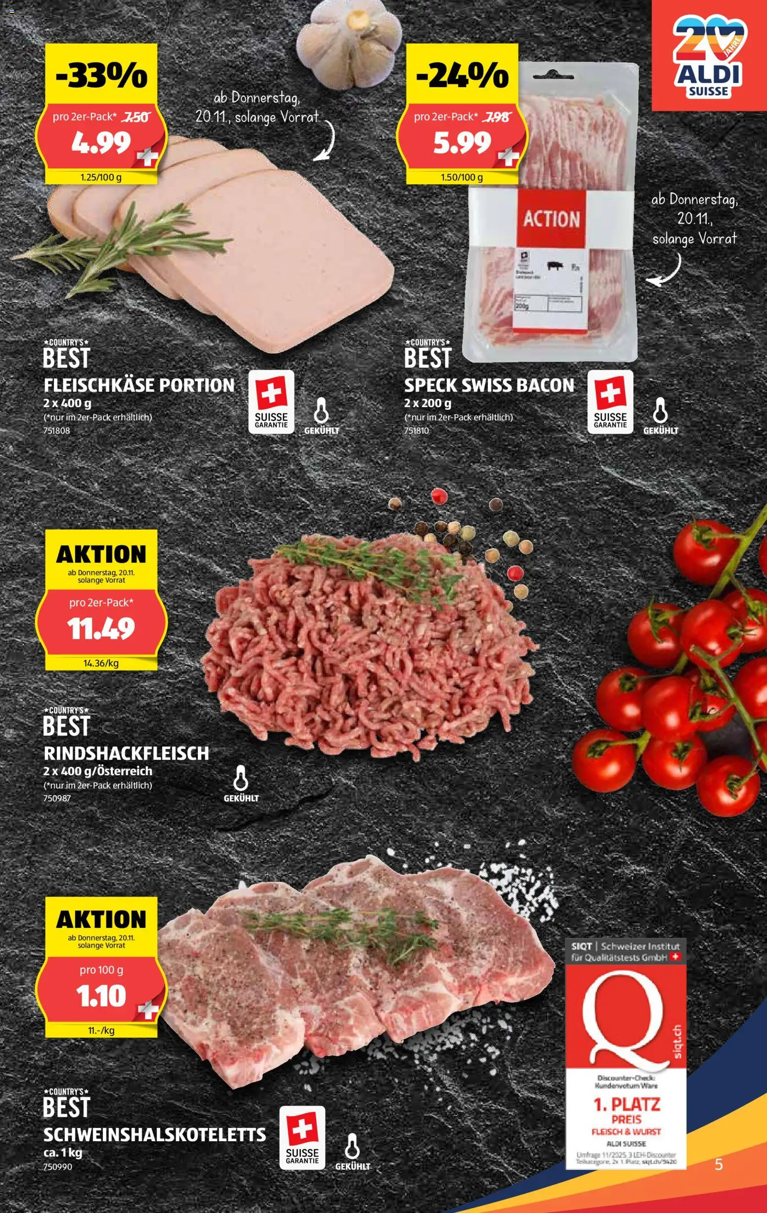 Aldi - Black Friday – gültig ab 20.11.2025 | Seite: 6 | Produkte: Wurst