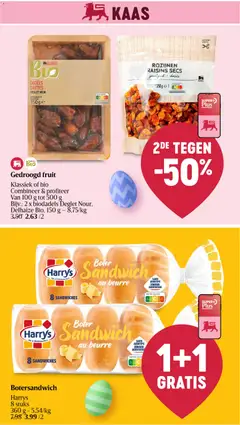 Delhaize folder week 13 - Voorbeeld van een folder van Delhaize, geldig van 26.03.2026 | Pagina: 17 | Producten: Sandwich, Fruit, Dadels, Kaas