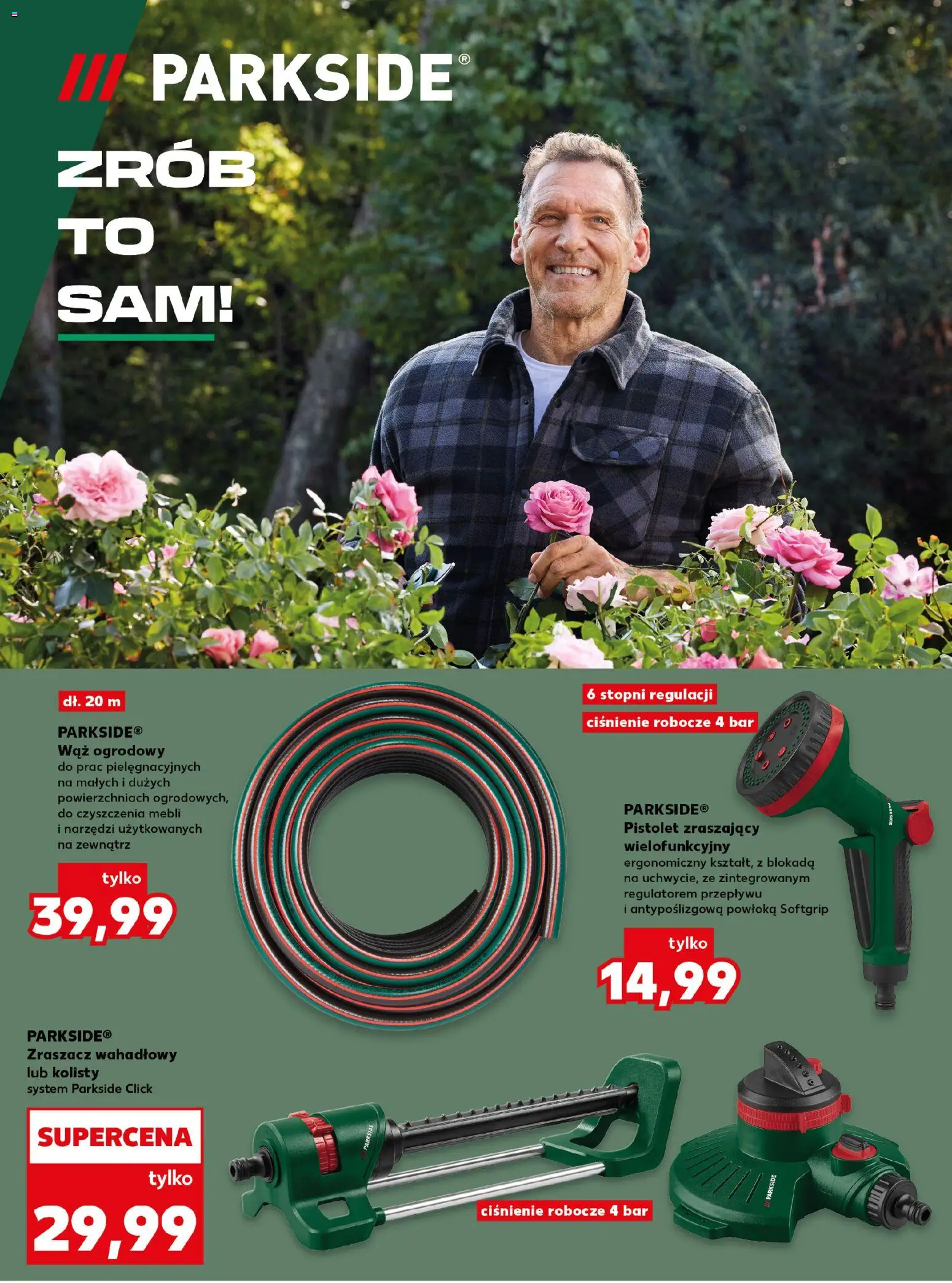 Kaufland Polsko leták - Wiosenne inspiracje od 16.04.2026 | Strana: 18 | Produkty: Parkside