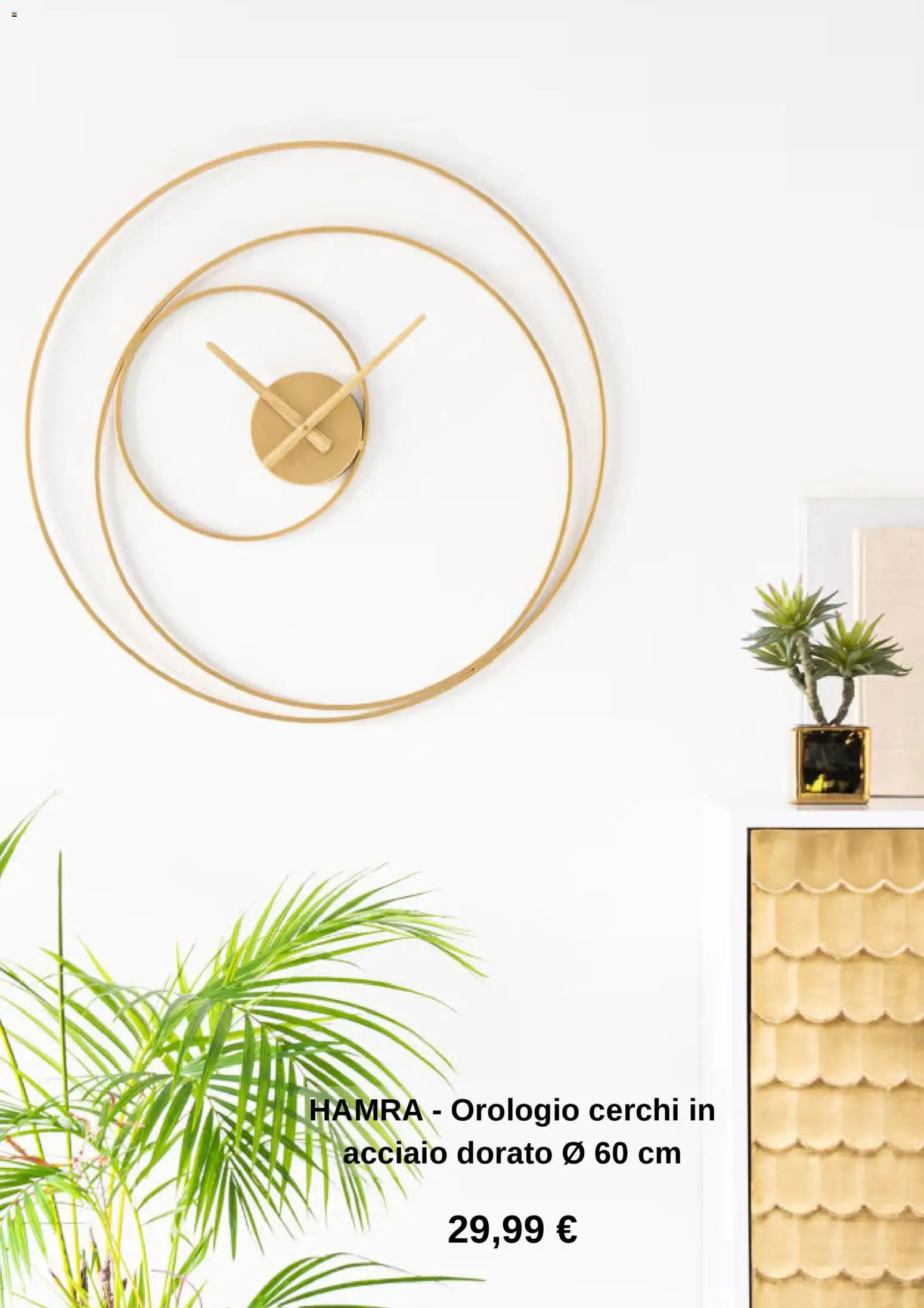 Volantino Maisons du Monde del 28.11.2025 | Pagina: 5 | Prodotti: Orologio