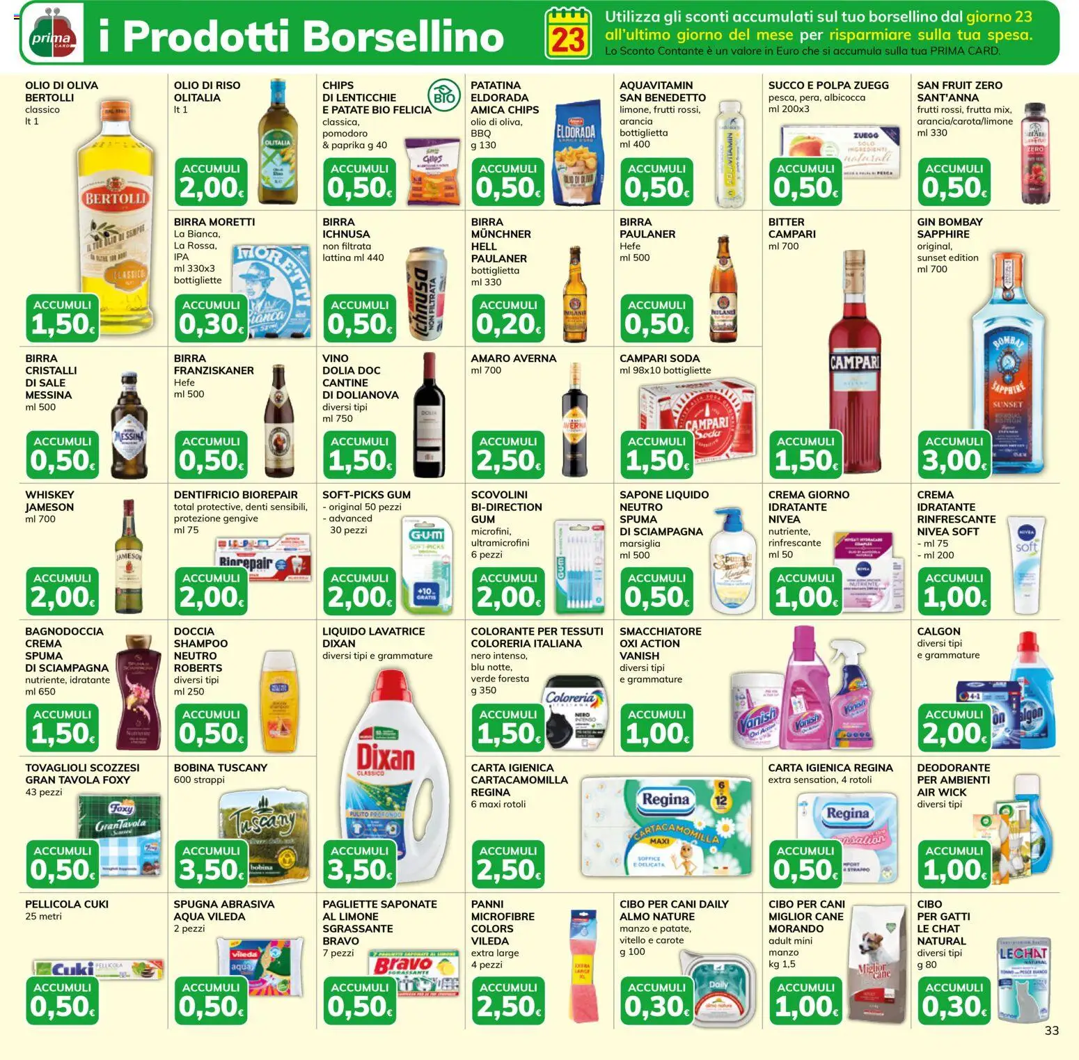 Volantino Basko del 10.03.2026 | Pagina: 33 | Prodotti: Succo, Sale, Pomodoro, Carote