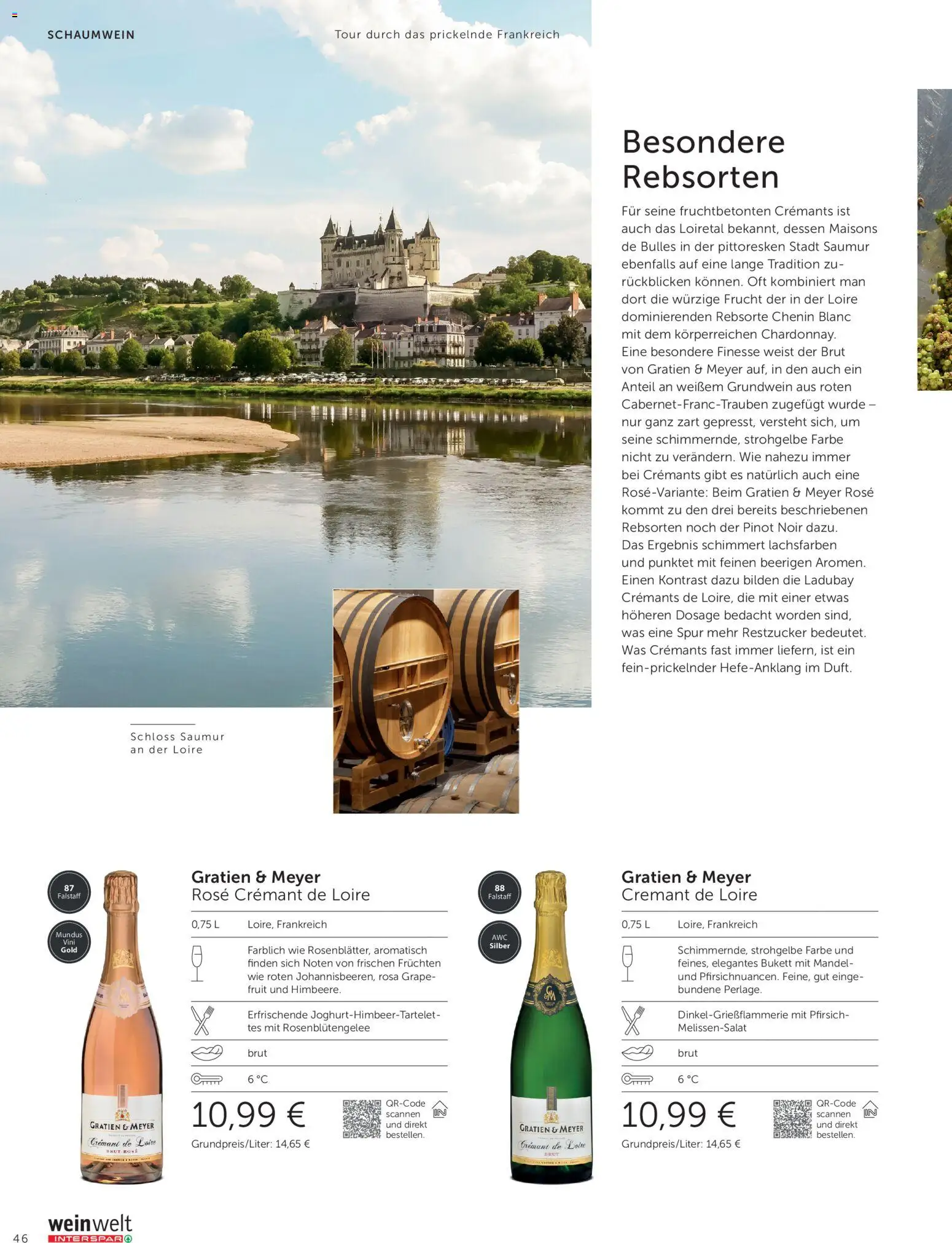 Interspar Meine Weinwelt Frühling 2026 gültig ab 05.03.2026 | Seite: 46 | Produkte: Pfirsich