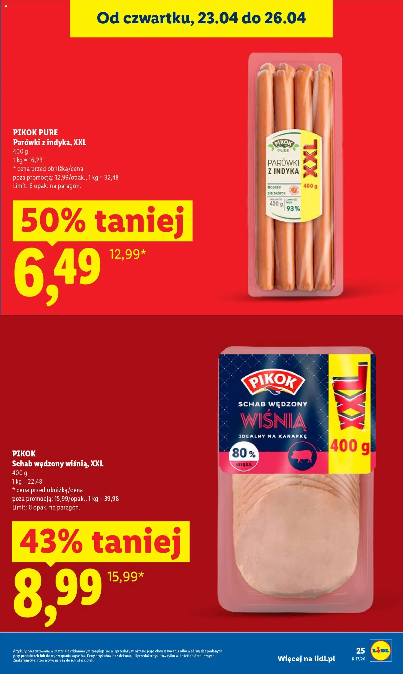 Lidl Polsko leták od 23.04.2026 | Strana: 25 | Produkty: Pikok