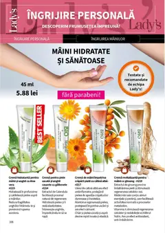 Ofertele Lady’s valabile de la 05.01.2026 | Pagină: 110 | Produse: Aloe vera, Arapsaçı, Cremă, Cremă de mâini